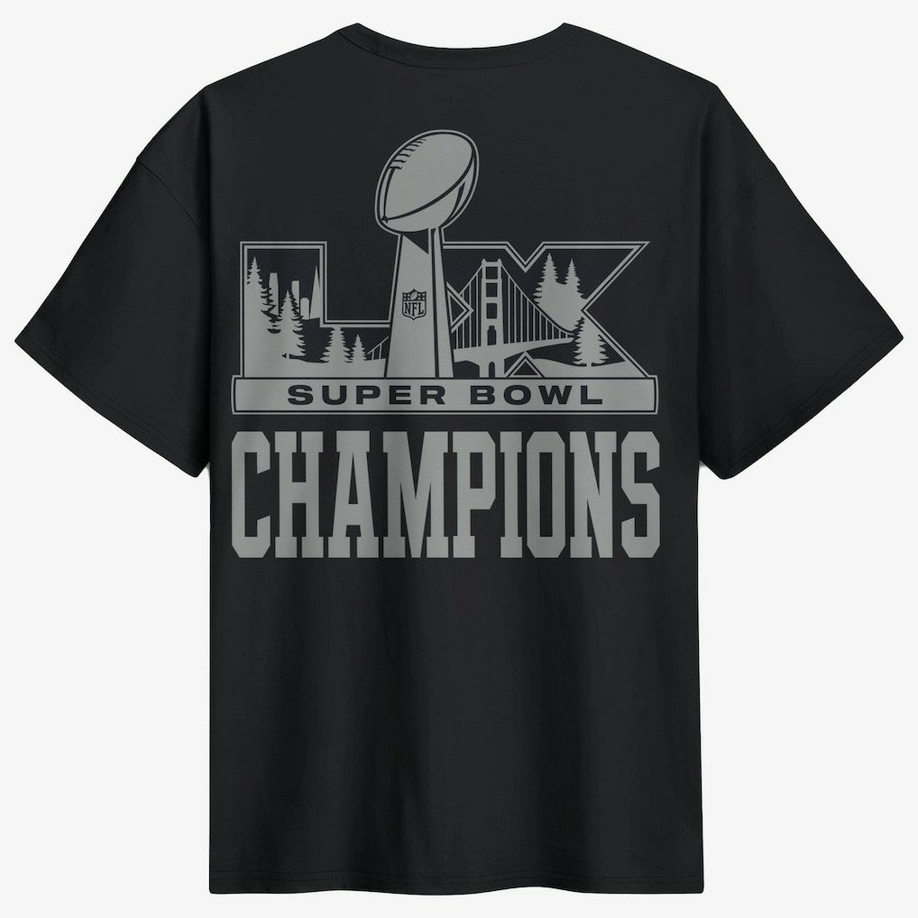 Seattle Seahawks Super Bowl LX Champions Locker Room Trophy Collection Authentic T-Shirt | NFL US