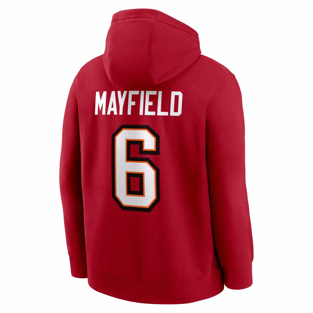 Tampa Bay Buccaneers Baker Mayfield  Player Name & Number Fleece Hoodie | NFL Sale