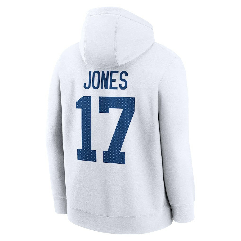 Indianapolis Colts Daniel Jones  Player Name & Number Fleece Hoodie | NFL New