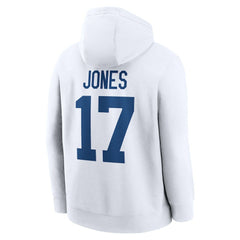 Indianapolis Colts Daniel Jones  Player Name & Number Fleece Hoodie | NFL New