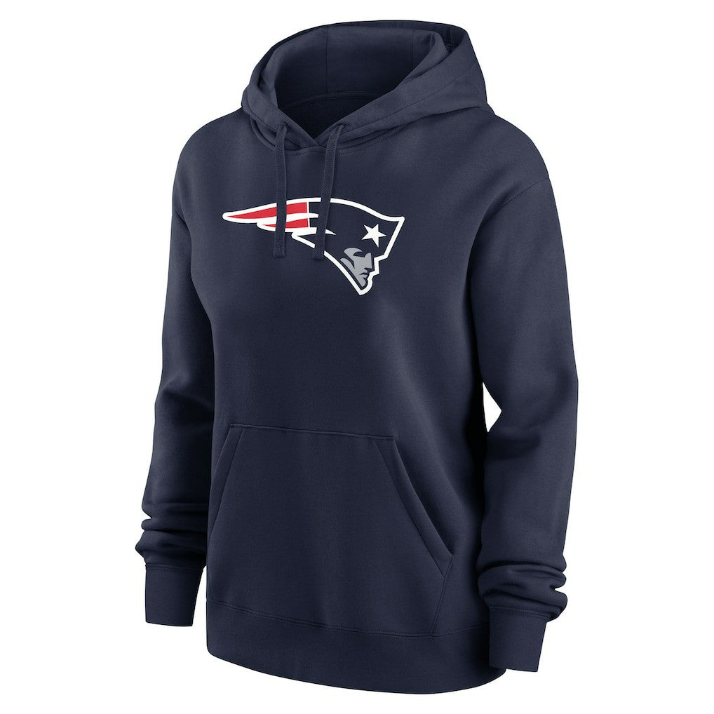 New England Patriots Drake Maye  Women's Player Name & Number Fleece Hoodie | NFL US