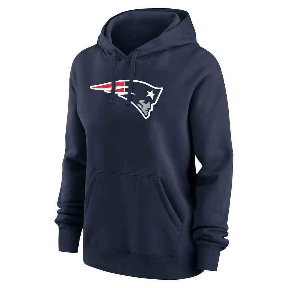 New England Patriots Drake Maye  Women's Player Name & Number Fleece Hoodie | NFL US