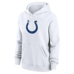 Indianapolis Colts Daniel Jones  Women's Player Name & Number Fleece Hoodie | NFL Near me