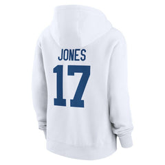 Indianapolis Colts Daniel Jones  Women's Player Name & Number Fleece Hoodie | NFL Near me