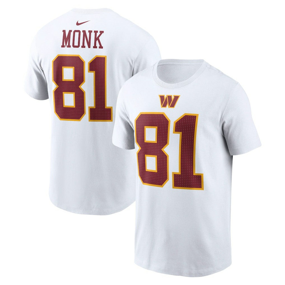 Washington Commanders Art Monk  Retired Player Name & Number T-Shirt | NFL New