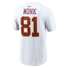 Washington Commanders Art Monk  Retired Player Name & Number T-Shirt | NFL New