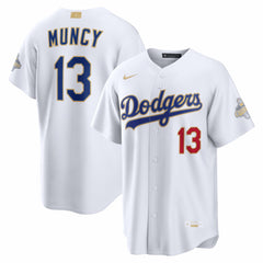 Max Muncy Los Angeles Dodgers Nike 2026 Gold Collection Stadium Jersey - MLB Jerseys