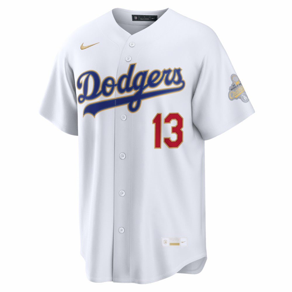 Max Muncy Los Angeles Dodgers Nike 2026 Gold Collection Stadium Jersey - MLB Jerseys