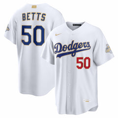 Mookie Betts Los Angeles Dodgers Nike 2026 Gold Collection Stadium Jersey - MLB Jerseys