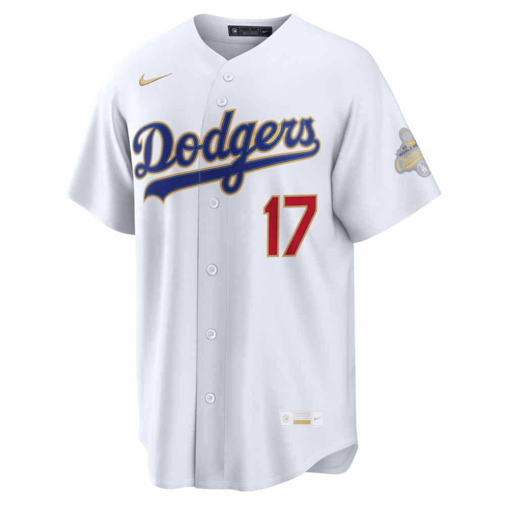 Shohei Ohtani Los Angeles Dodgers Nike 2026 Gold Collection Stadium Jersey - MLB Jerseys