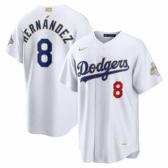 Enrique Hernández Los Angeles Dodgers Nike 2026 Gold Collection Stadium Jersey - MLB Jerseys