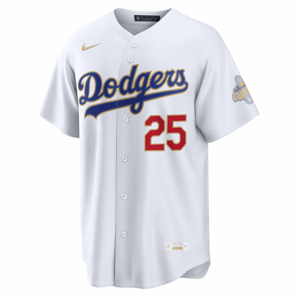 Tommy Edman Los Angeles Dodgers Nike 2026 Gold Collection Stadium Jersey - MLB Jerseys