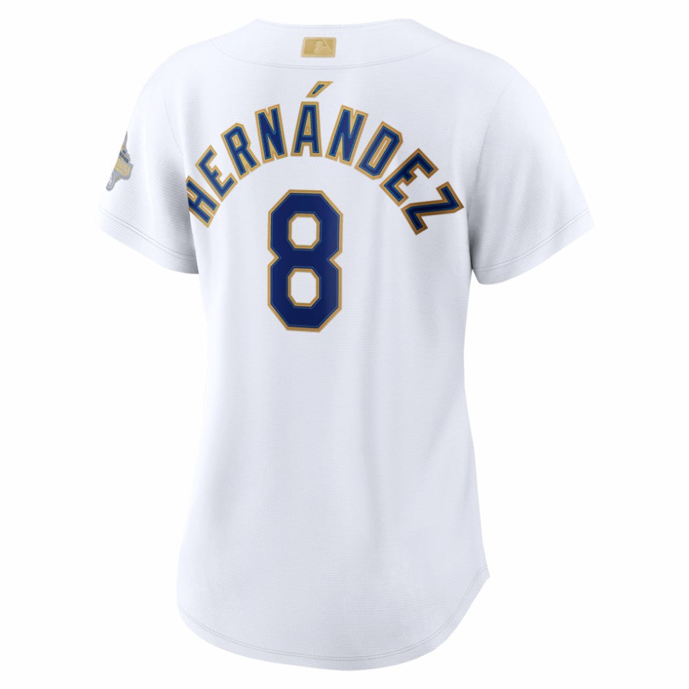 Enrique Hernández Los Angeles Dodgers Nike Women's 2026 Gold Collection Stadium Jersey - MLB Jerseys