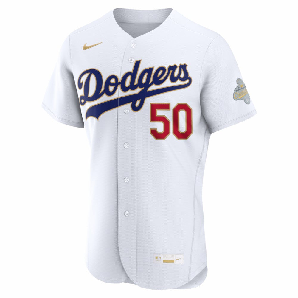 Mookie Betts Los Angeles Dodgers Nike 2026 Gold Collection Authentic Jersey - MLB Jerseys