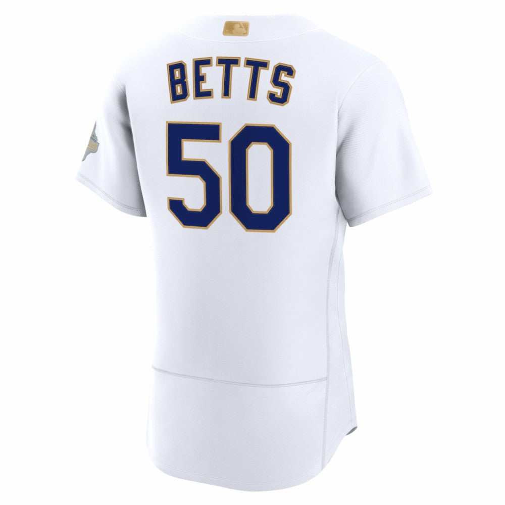 Mookie Betts Los Angeles Dodgers Nike 2026 Gold Collection Authentic Jersey - MLB Jerseys