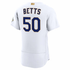 Mookie Betts Los Angeles Dodgers Nike 2026 Gold Collection Authentic Jersey - MLB Jerseys
