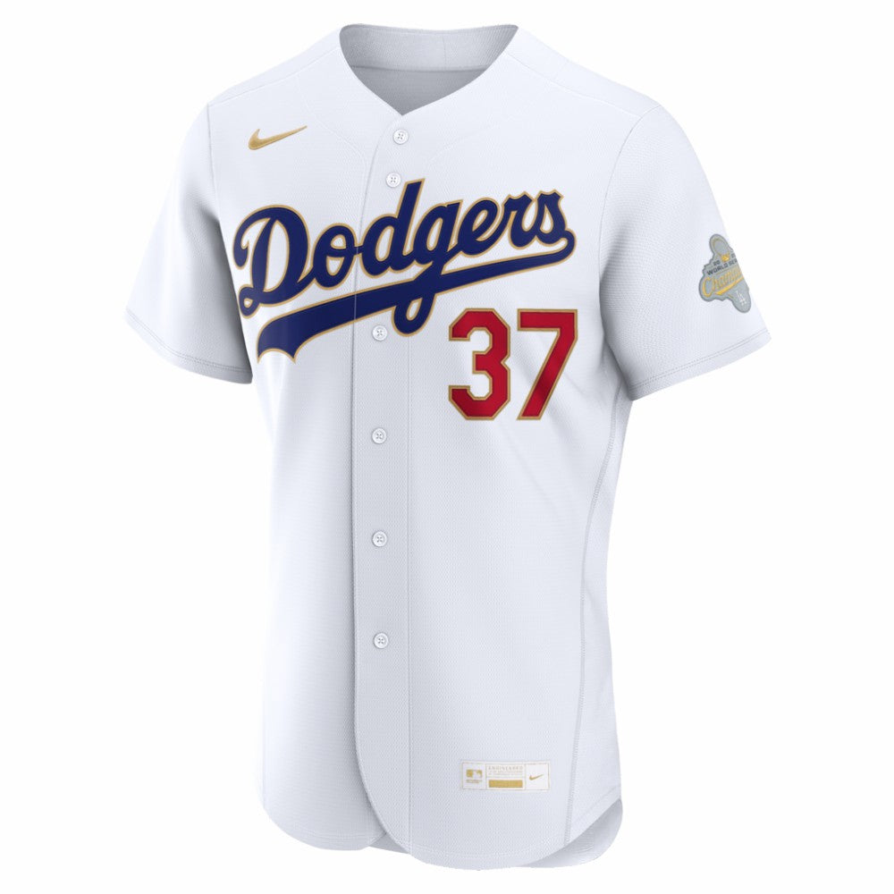 Teoscar Hernández Los Angeles Dodgers Nike 2026 Gold Collection Authentic Jersey - MLB Jerseys