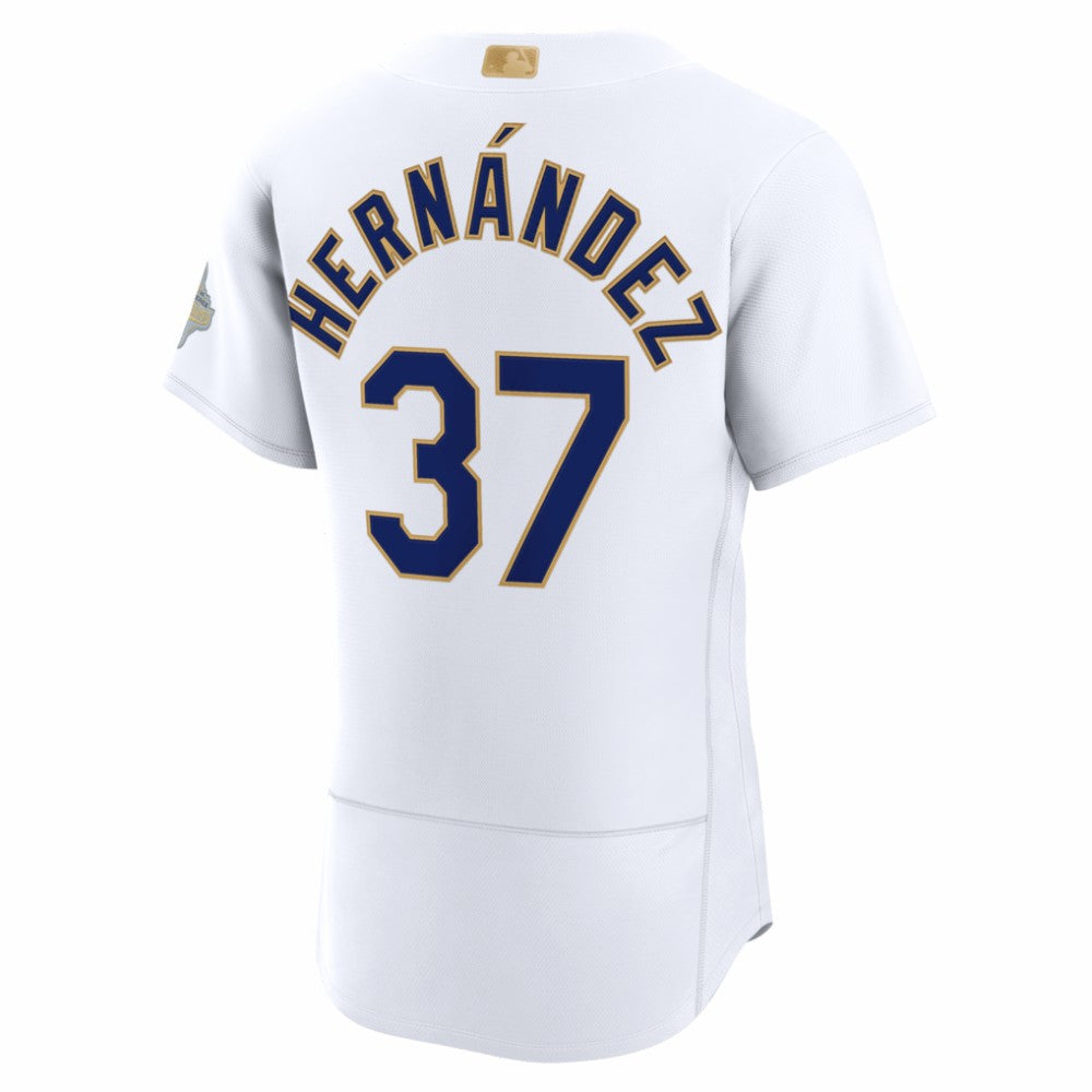 Teoscar Hernández Los Angeles Dodgers Nike 2026 Gold Collection Authentic Jersey - MLB Jerseys