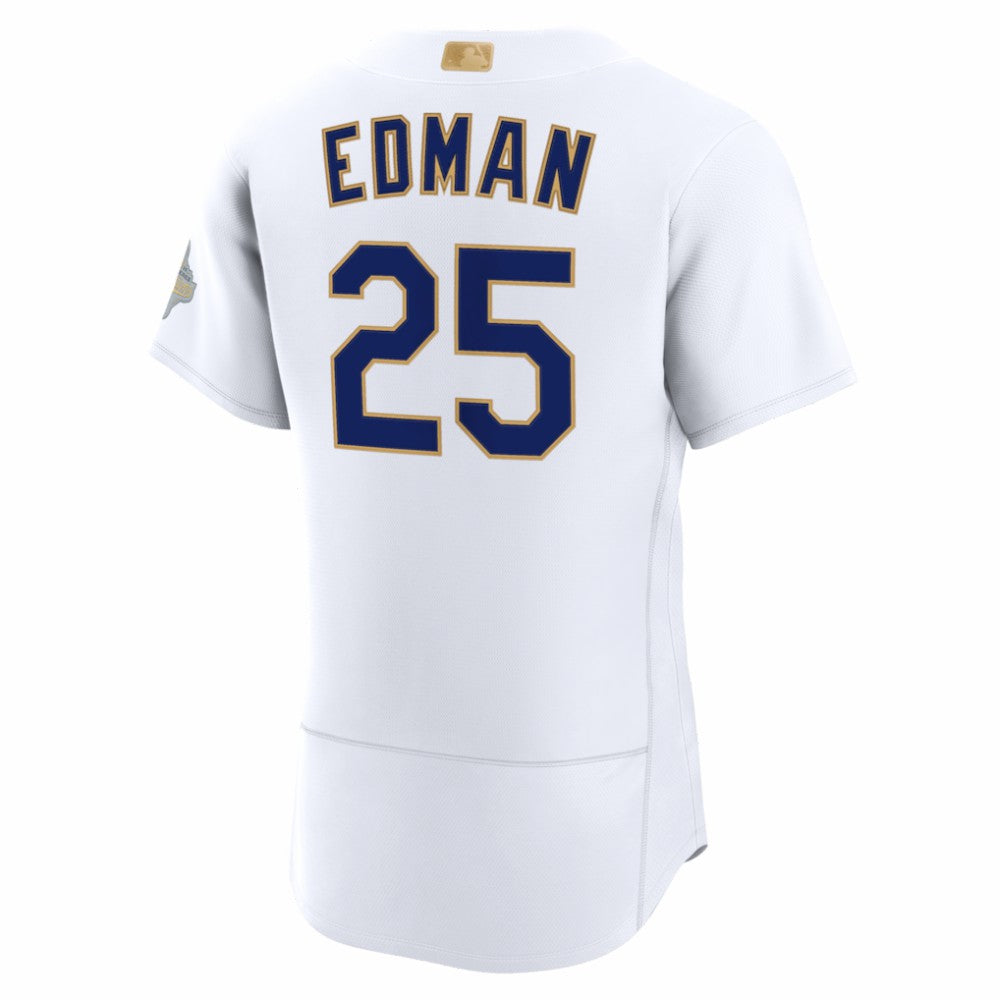 Tommy Edman Los Angeles Dodgers Nike 2026 Gold Collection Authentic Jersey - MLB Jerseys