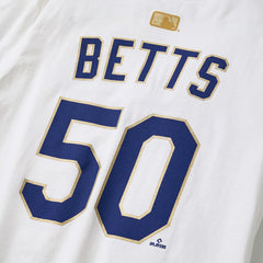 Mookie Betts Los Angeles Dodgers Nike 2026 Gold Collection Name & Number T-Shirt - MLB T-shirts