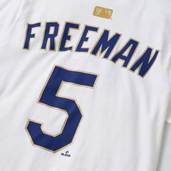 Freddie Freeman Los Angeles Dodgers Nike 2026 Gold Collection Name & Number T-Shirt - MLB T-shirts
