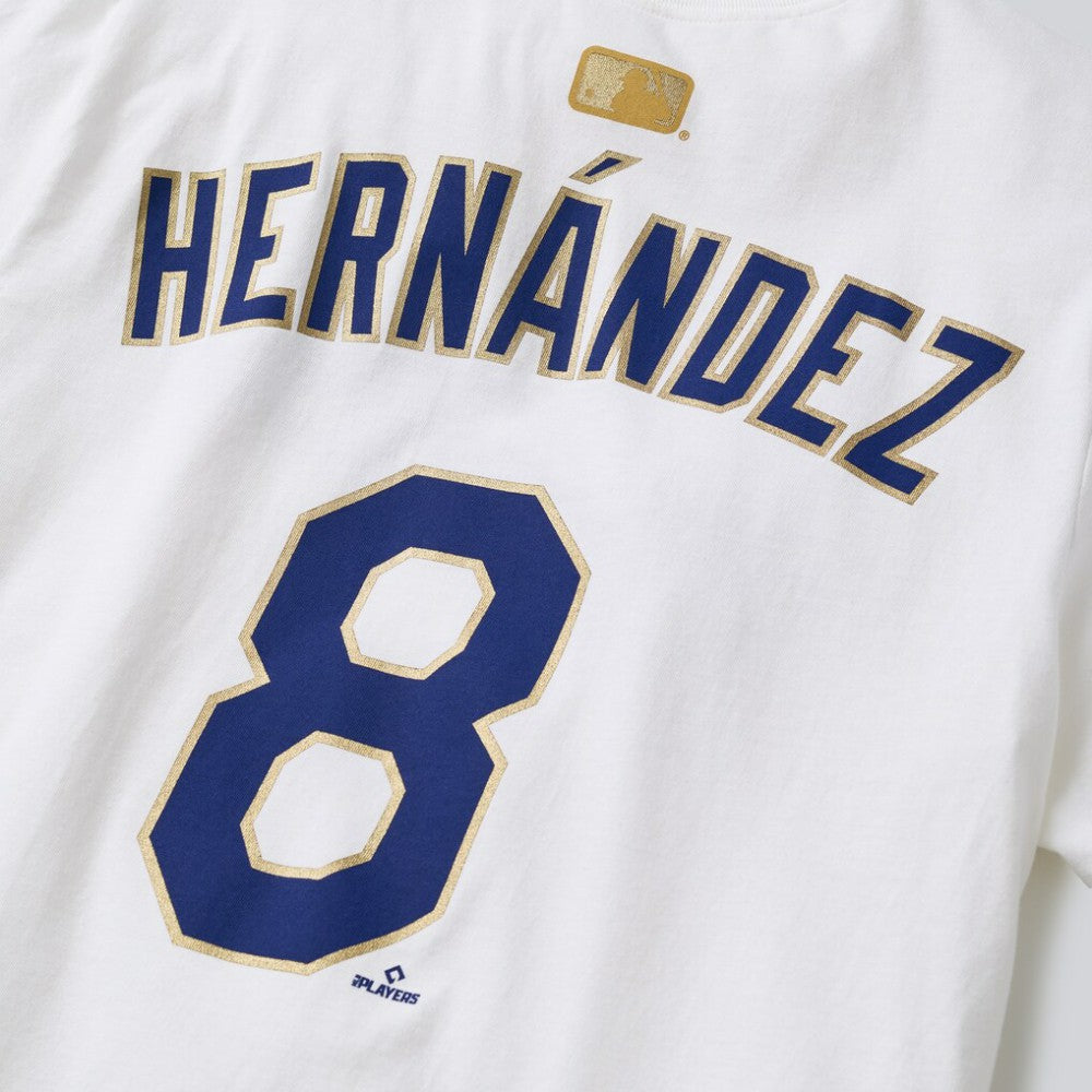 Enrique Hernández Los Angeles Dodgers Nike 2026 Gold Collection Name & Number T-Shirt - MLB T-shirts