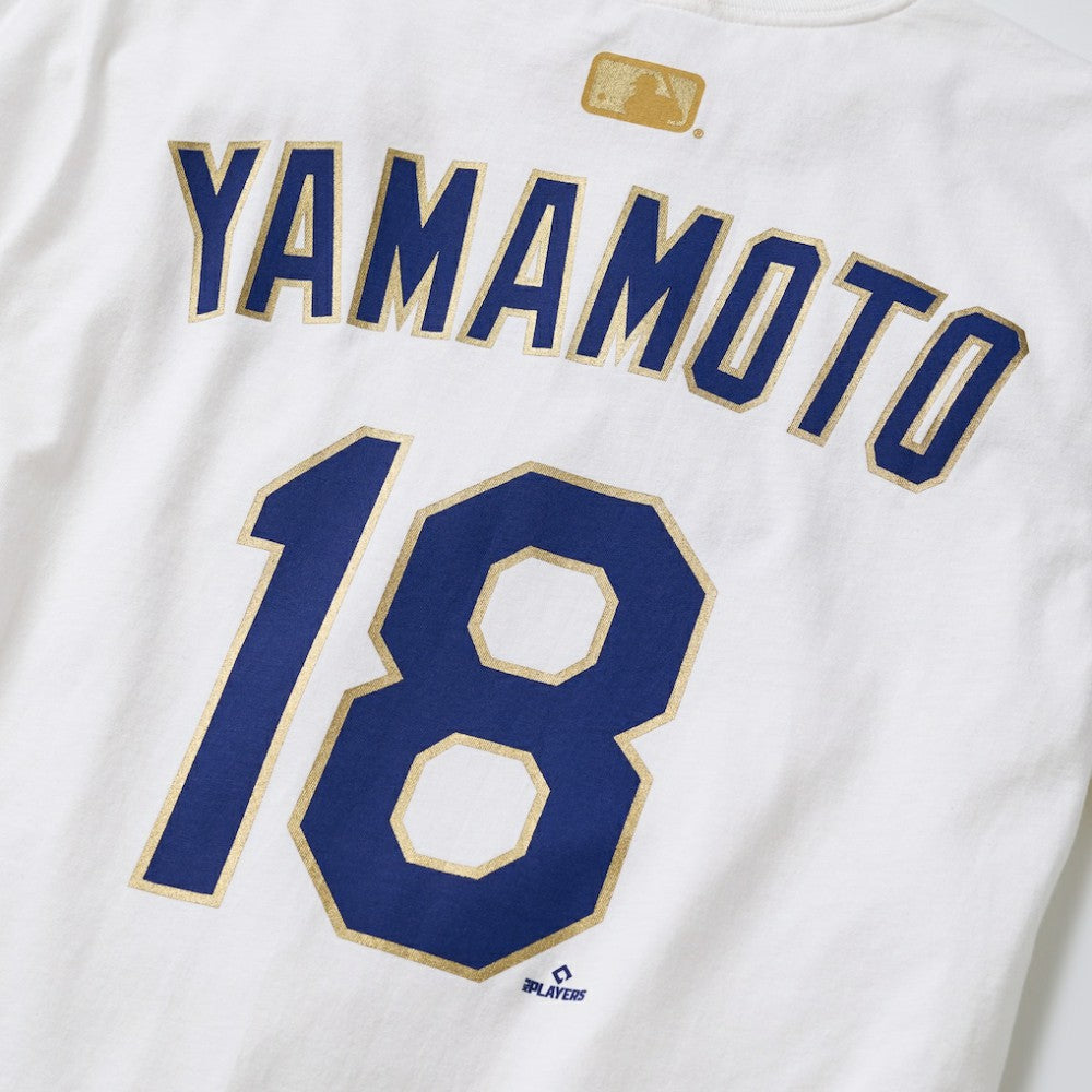 Yoshinobu Yamamoto Los Angeles Dodgers Nike 2026 Gold Collection Name & Number T-Shirt - MLB T-shirts