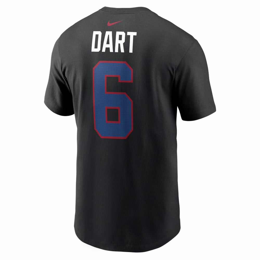 New York Giants Jaxson Dart  Name & Number T-Shirt | NFL On sale