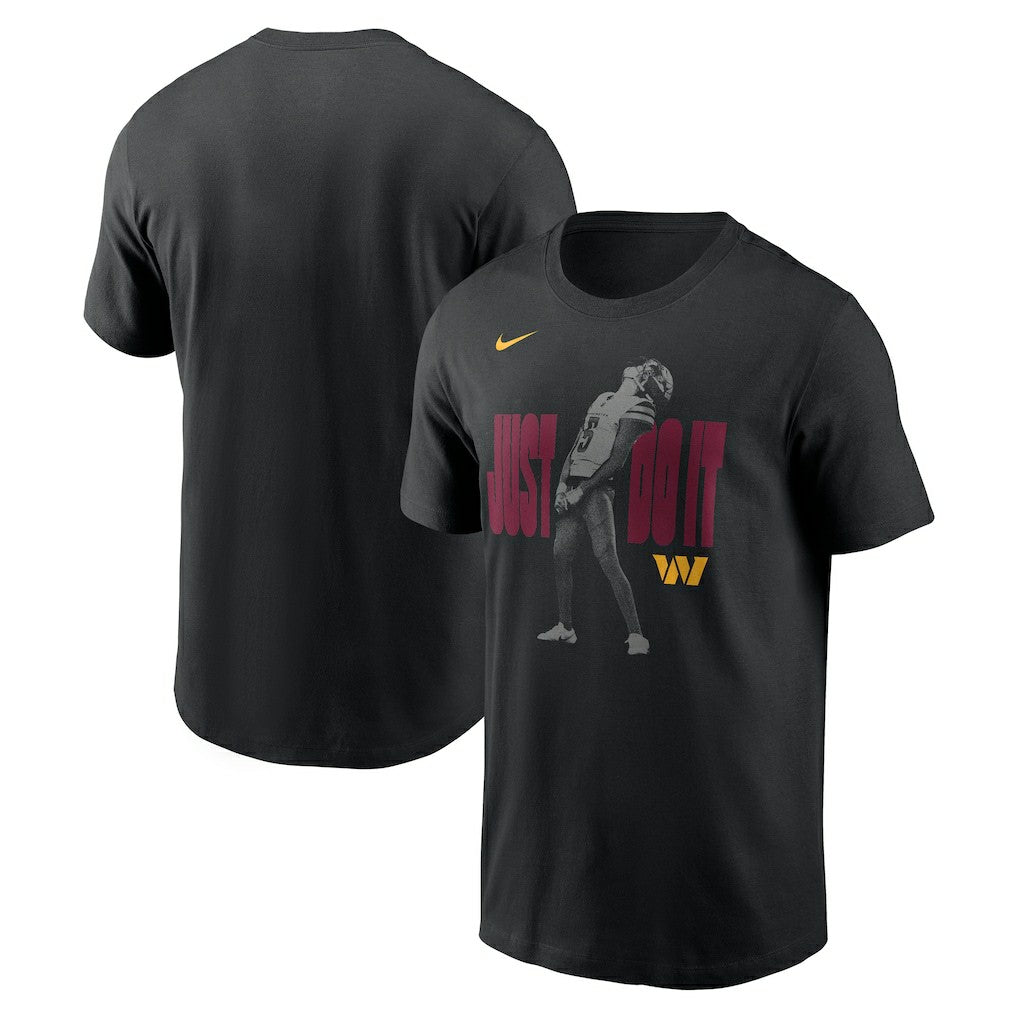 Washington Commanders Jayden Daniels  Just Do It T-Shirt | NFL Discount