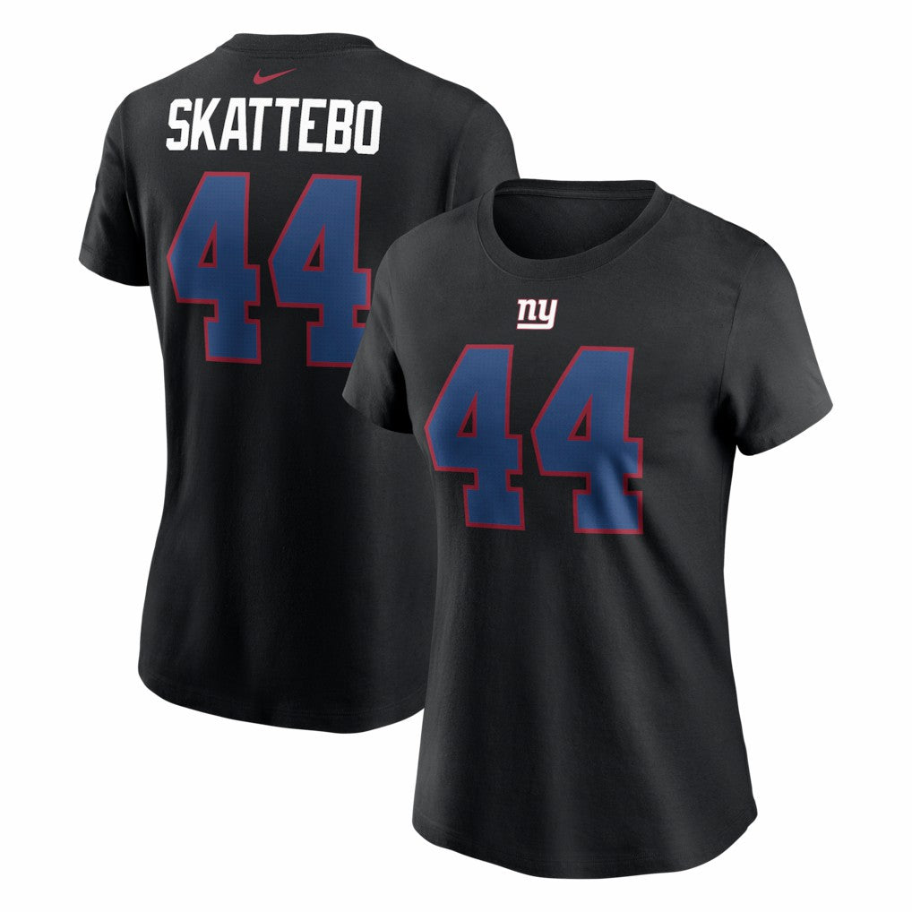 New York Giants Cam Skattebo  Women's Name & Number T-Shirt | NFL New