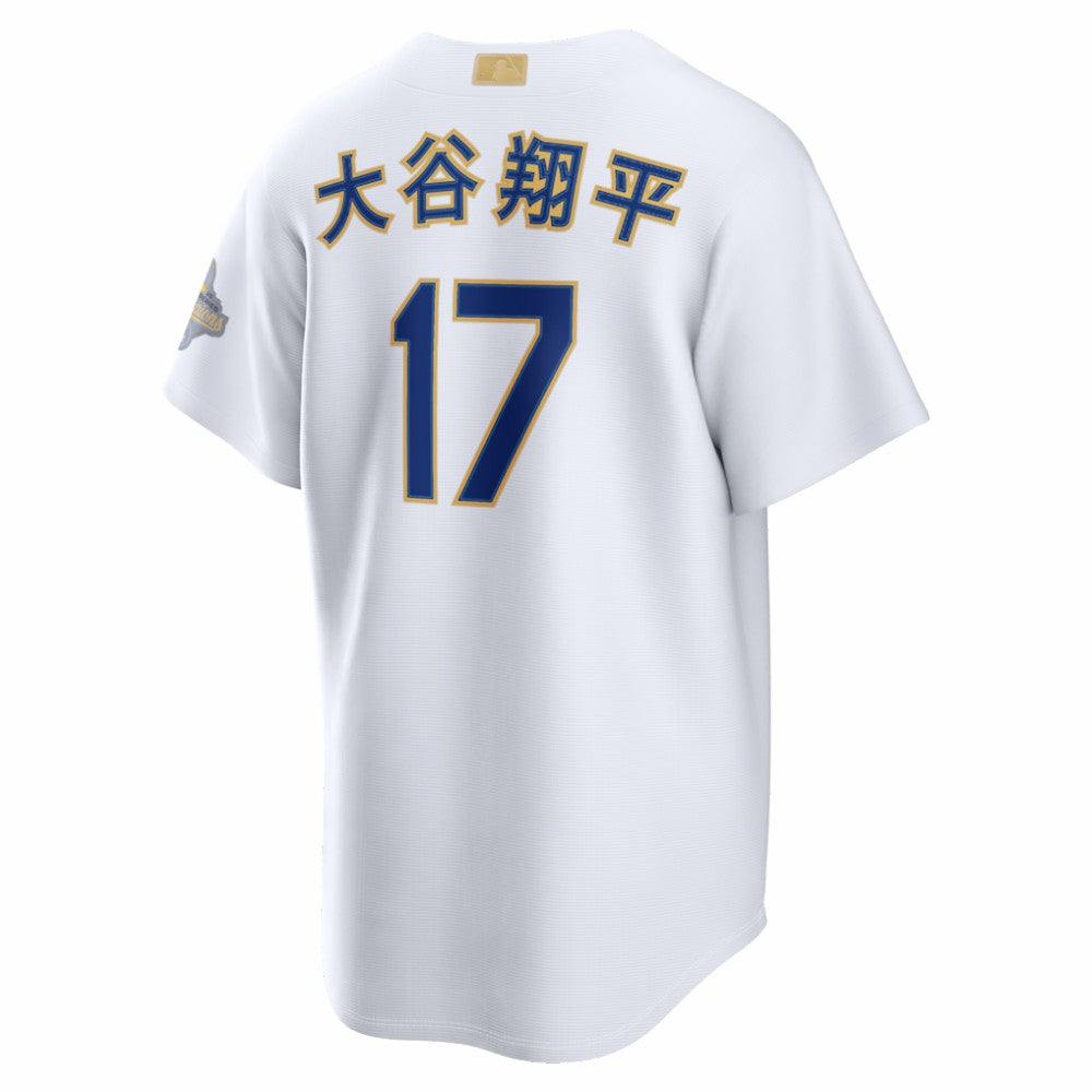 Shohei Ohtani Los Angeles Dodgers Nike 2026 Gold Collection Kanji Stadium Jersey - MLB Jerseys