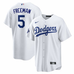 Freddie Freeman Los Angeles Dodgers Nike Home 2025 World Series Champions Replica Jersey - MLB Jerseys