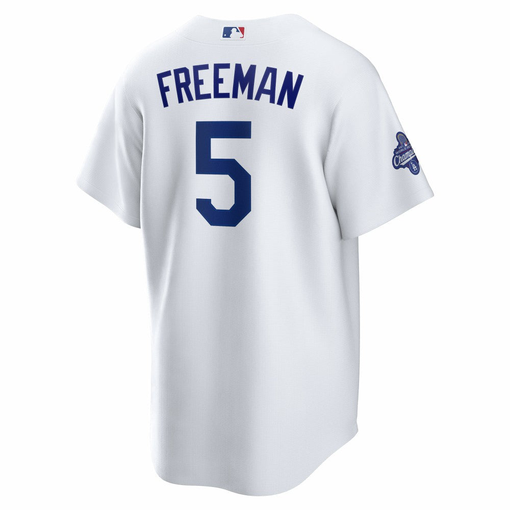 Freddie Freeman Los Angeles Dodgers Nike Home 2025 World Series Champions Replica Jersey - MLB Jerseys