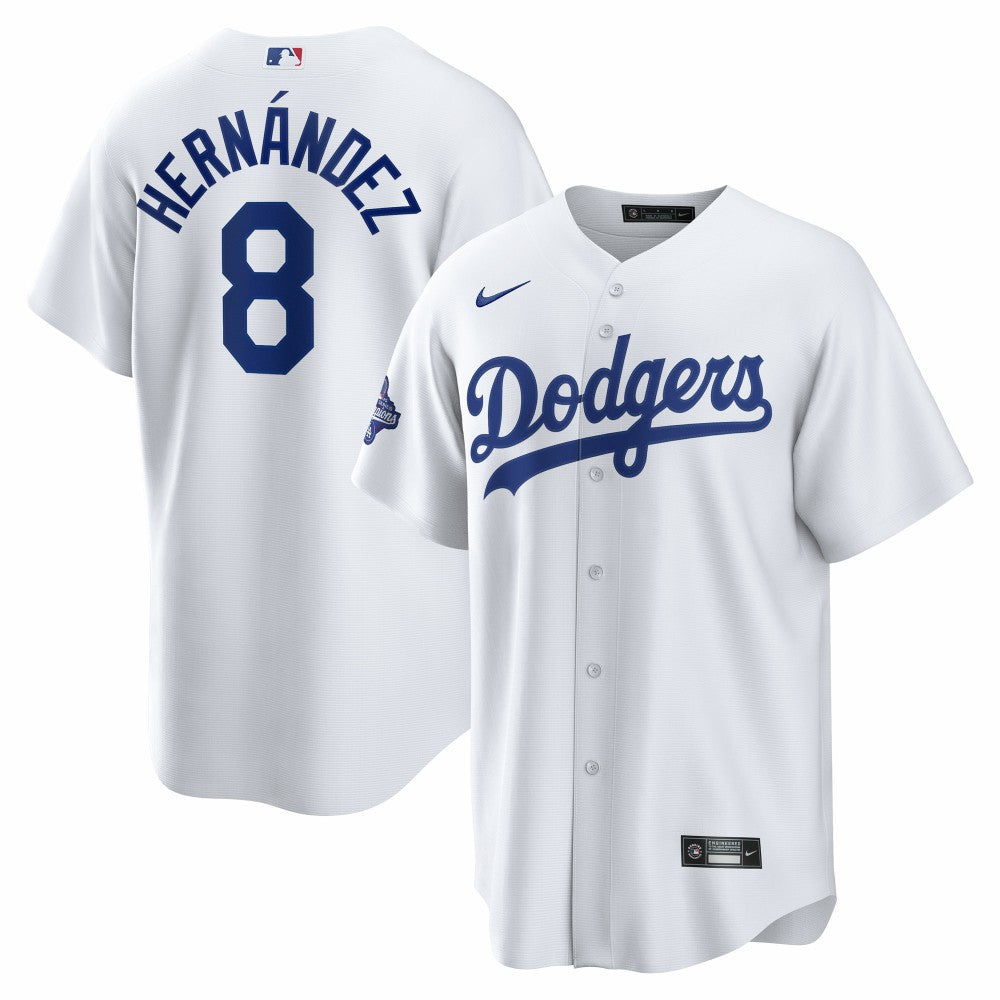 Enrique Hernández Los Angeles Dodgers Nike Home 2025 World Series Champions Replica Jersey - MLB Jerseys