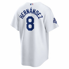 Enrique Hernández Los Angeles Dodgers Nike Home 2025 World Series Champions Replica Jersey - MLB Jerseys