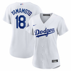 Yoshinobu Yamamoto Los Angeles Dodgers Nike Women's 2025 World Series Champions Home Replica Jersey - MLB Jerseys