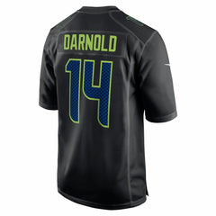 Seattle Seahawks Sam Darnold  Super Bowl LX Patch Carbon Fashion Game Jersey | NFL Outlet