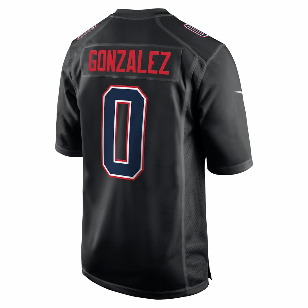 New England Patriots Christian Gonzalez  Super Bowl LX Patch Carbon Fashion Game Jersey | NFL On sale