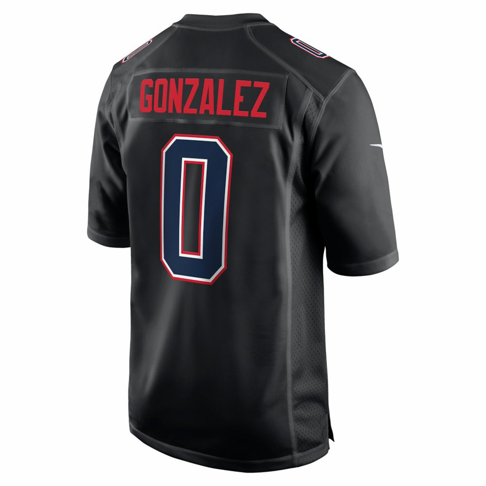 New England Patriots Christian Gonzalez  Super Bowl LX Patch Carbon Fashion Game Jersey | NFL On sale