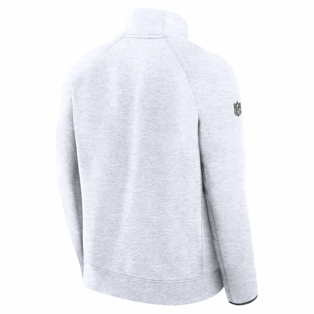 New England Patriots Drake Maye  Super Bowl LX Opening Night Tech Fleece Half-Zip Sweatshirt | NFL Discount