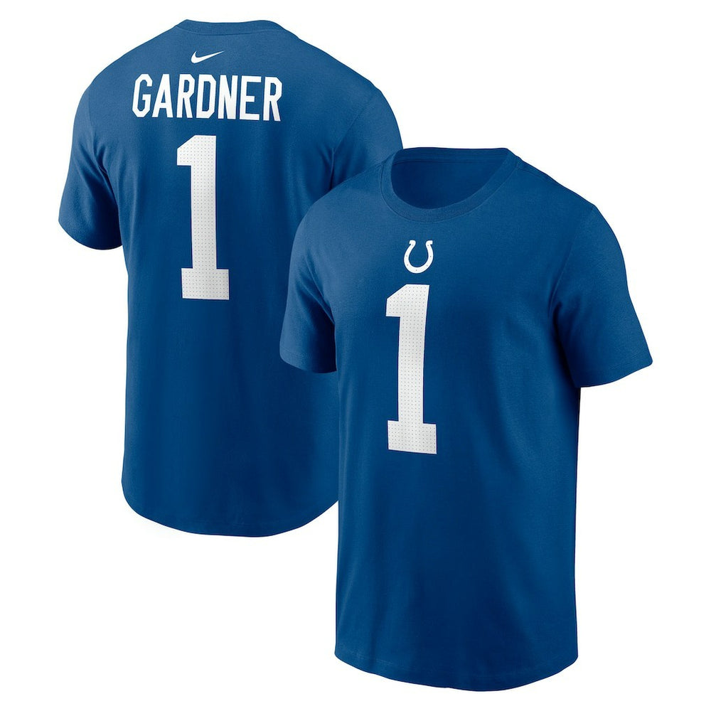 Indianapolis Colts Ahmad Sauce Gardner  Player Name & Number T-Shirt | NFL Discount