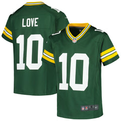 Green Bay Packers Jordan Love  Youth Game Jersey | NFL Online
