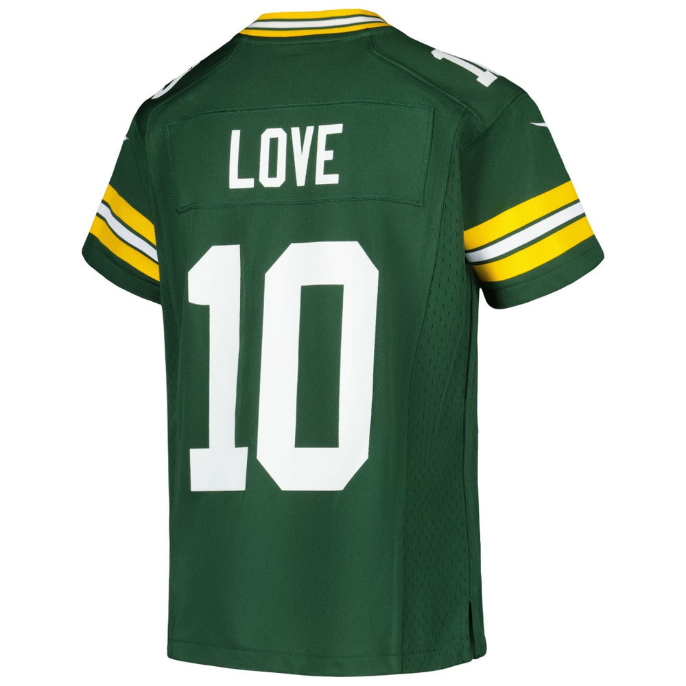 Green Bay Packers Jordan Love  Youth Game Jersey | NFL Online