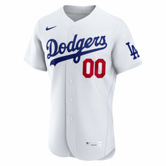 Los Angeles Dodgers Nike Home Authentic Custom Jersey - MLB Jerseys