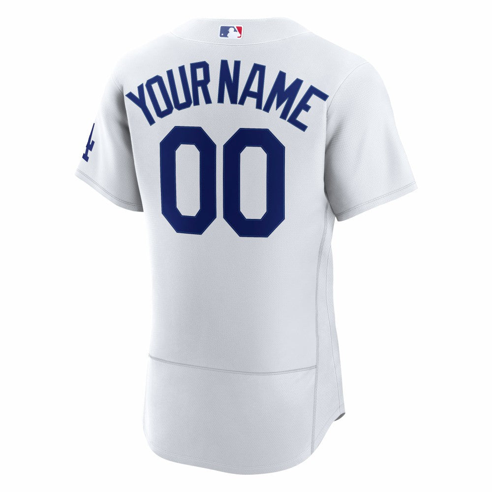 Los Angeles Dodgers Nike Home Authentic Custom Jersey - MLB Jerseys