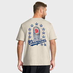 Los Angeles Dodgers Fanatics Local 9x Champs T-Shirt - MLB T-shirts