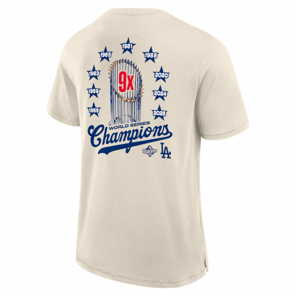 Los Angeles Dodgers Fanatics Local 9x Champs T-Shirt - MLB T-shirts