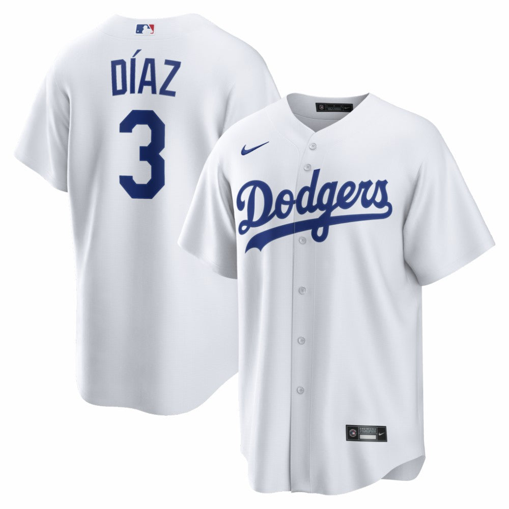Edwin Díaz Los Angeles Dodgers Nike Home Replica Jersey - MLB Jerseys