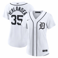 Justin Verlander Detroit Tigers Nike Women's Home Replica Jersey - MLB Jerseys