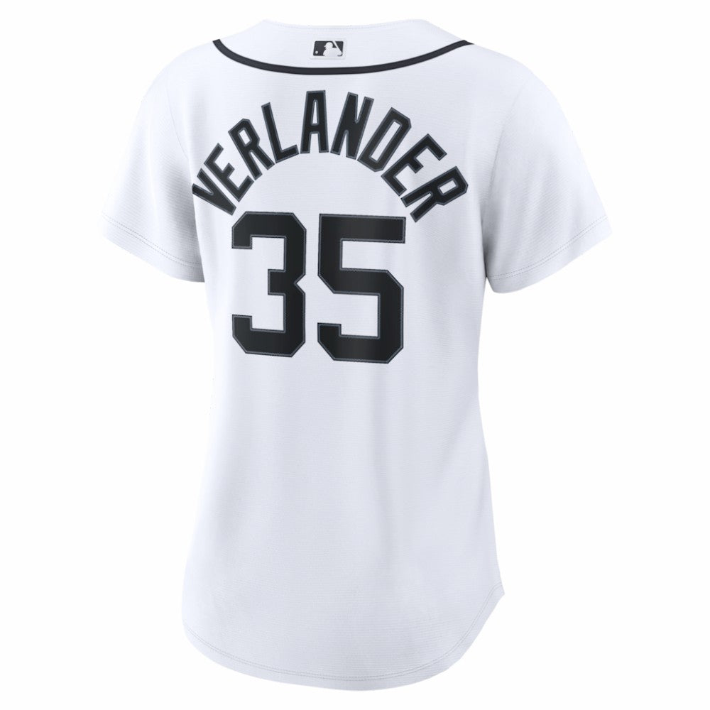 Justin Verlander Detroit Tigers Nike Women's Home Replica Jersey - MLB Jerseys